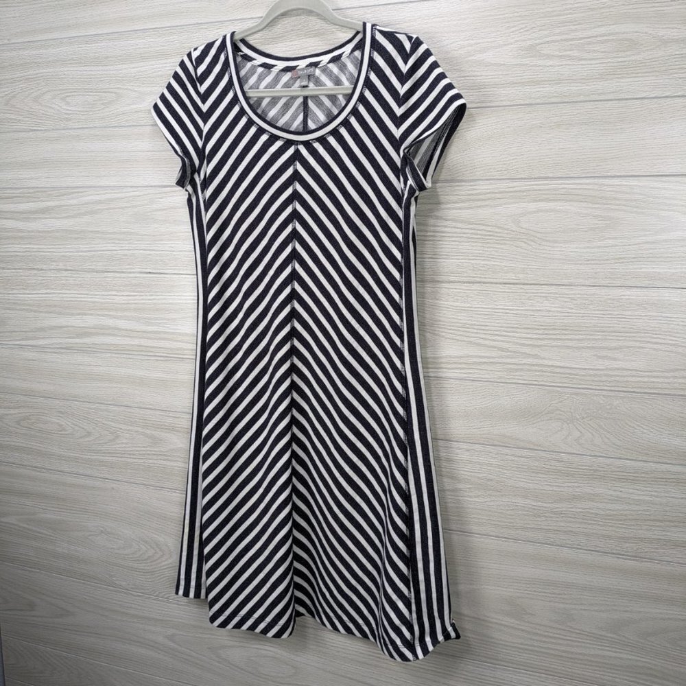 T byTalbots Striped Cotton Terry Dress